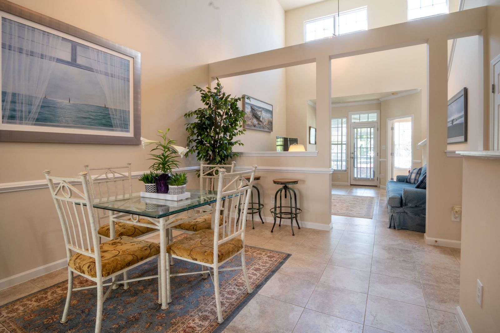 Mar Vista Whole-Home Renovation — open living and dining space