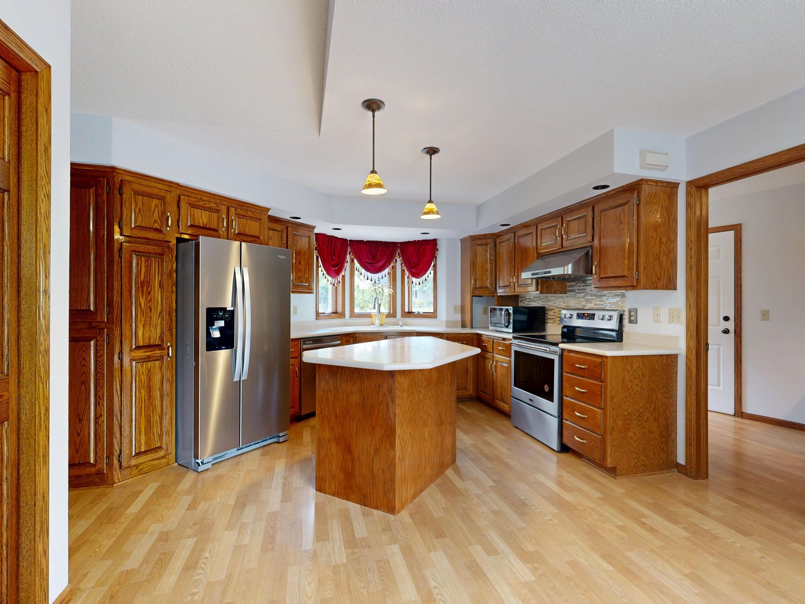The Rustic Canyon Kitchen — light-filled kitchen remodel with white oak cabinetry